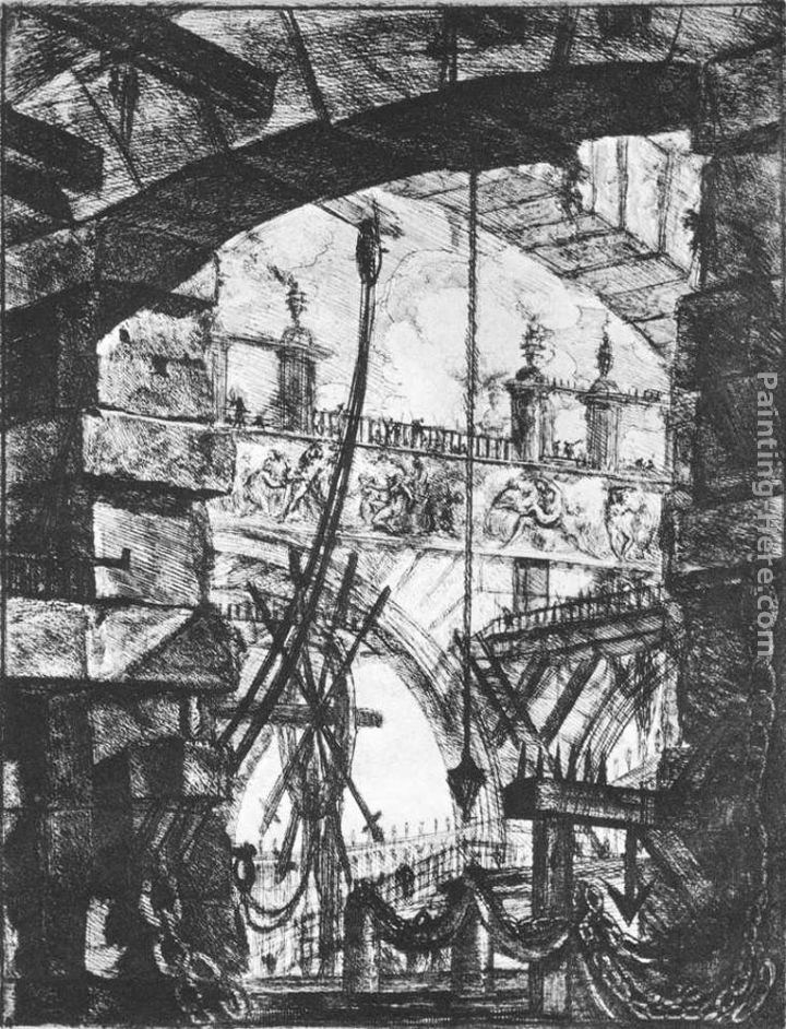 Giovanni Battista Piranesi The Prisons (plate IV)